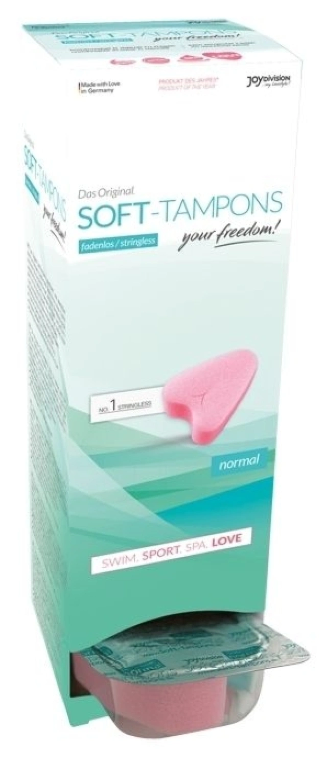 Tampony Bez Sznurka Soft Tampons Normal 10 Sztuk JoyDivision | 100% ORYGINAŁ| DYSKRETNA PRZESYŁKA